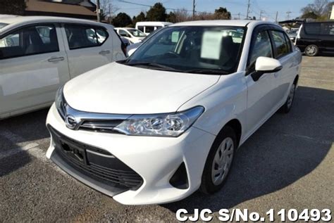 2018 Toyota Corolla Axio White For Sale Stock No 110493 Japanese