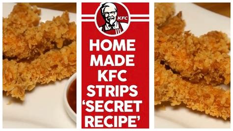 Best Crispy Kfc Chicken Fingersstripstendersfillets Kfc Chicken Recipe