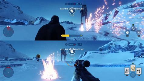 Star Wars Battlefront Walker Assault On Hoth Youtube