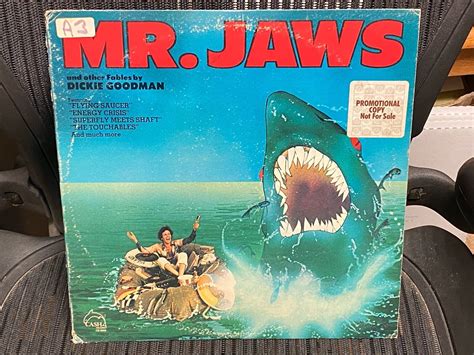 Dickie Goodman Mr Jaws And Other Fables Lp Cash 1975 Wlp Dj Promo Vg