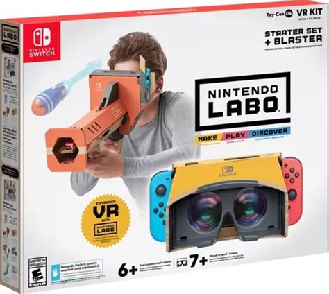 Nintendo Labo Switch Vr Starter Set Original Nuevo Sellado Meses Sin