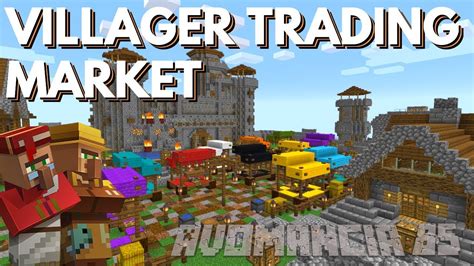 Minecraft Survival How To Make A Villager Trading Hall In A