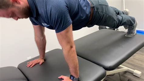 Single Leg Push Up Progression Hallandale Beach Chiropractor Dr