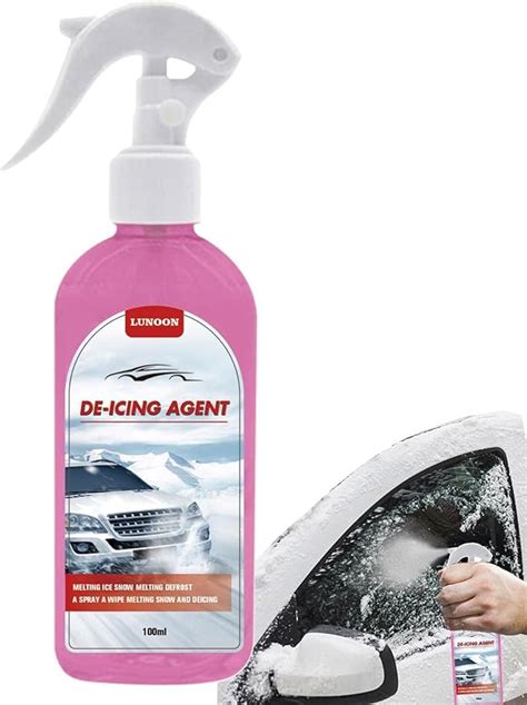 Ailopta Spray Dégivrant pour Voiture 100 ML À Action Rapide Antigel