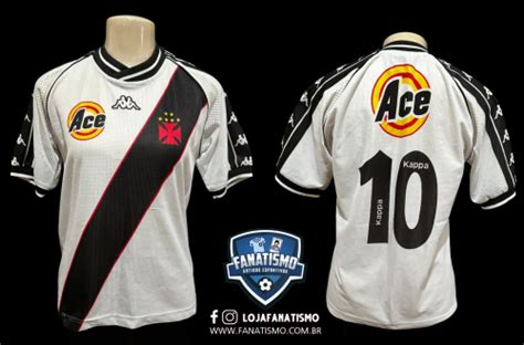 Camisa Do Vasco Oficial Ii Kappa Edmundo Infantil