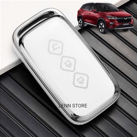 Jual Cover Sarung Kunci Remote Silikon Wuling Alvez Keyless