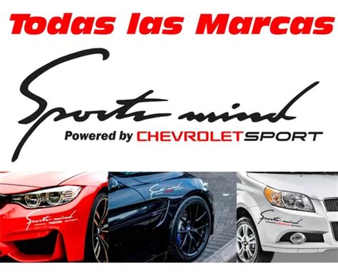 Calcomanía Para Carro Auto Sport Mind Todas Las Marcas Cuotas sin