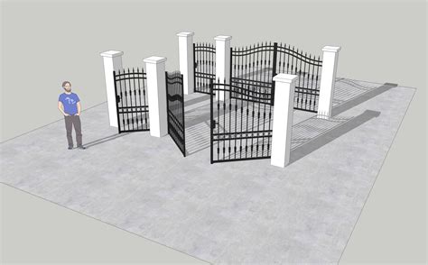 Tuto Sketchup Cr Ation De Portails Sur Mesure Avec Sketchup Sur