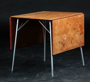 Slutpris F R Arne Jacobsen Klapbord Af Teak