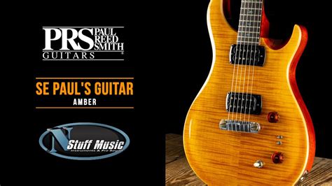 Prs Se Pauls Guitar In Depth Demo Youtube