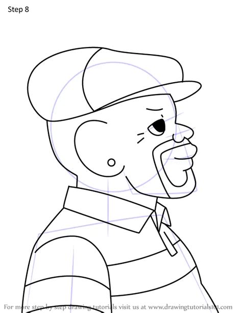 Step By Step How To Draw Darnell Williams From Craig Of The Creek