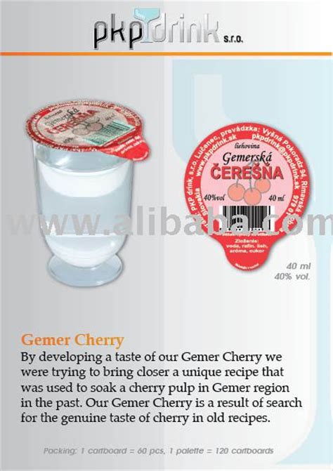 Gemer Cherry Spirit Alcohol,Slovakia (Slovak Republic) Gemer Cherry ...