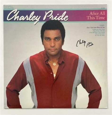 Charley Pride Signed Autograph Album Vinyl Record After All This Time