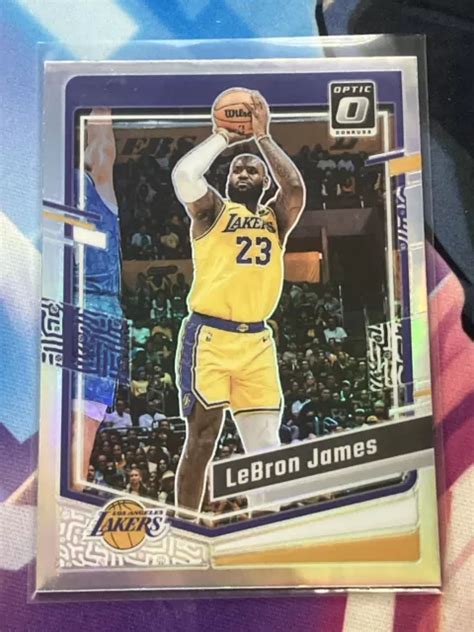 Panini Donruss Optique Lebron James Argent Prizm Holo La