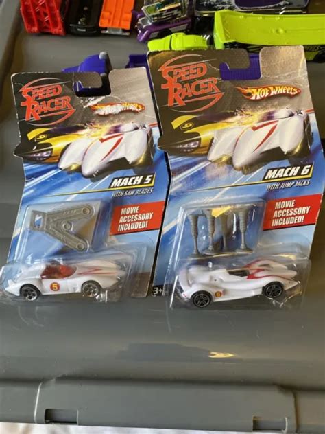 MATTEL HOT WHEELS Speed Racer Mach And Mach PicClick UK