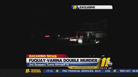 Video Arrest Made In Fuquay Varina Double Murder Abc11 Raleigh Durham