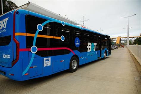 Transportes Teste Do Brt De Salvador Come A Nesta Sexta Feira