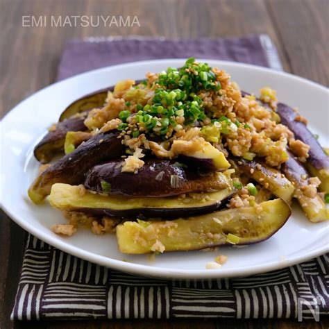 レンチンなすと鶏肉味噌のサッと炒め By 松山絵美 レシピサイト Nadia ナディア プロの料理家のおいしいレシピ