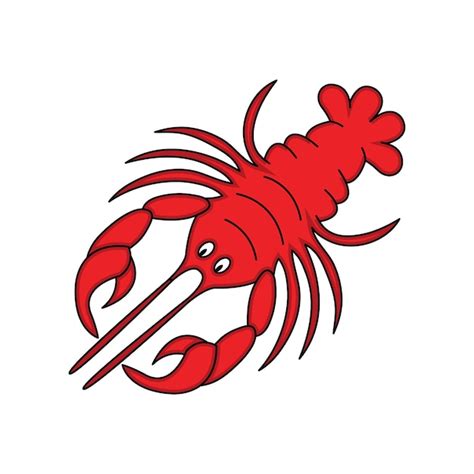 Premium Vector Lobster Vector Illustration