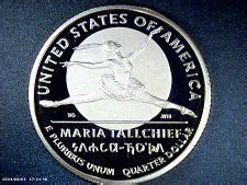 S Maria Tallchief Quarter Proof American Women Quarters Program