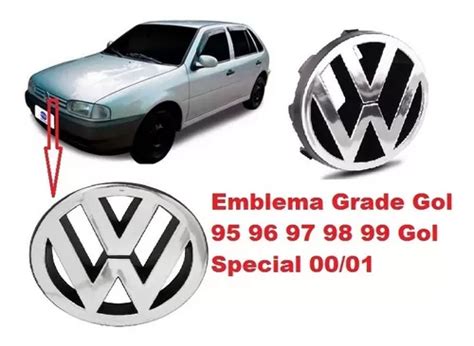 Emblema Vw Grade Gol Bola Parati Saveiro 95 96 97 98 99 G2 MercadoLivre