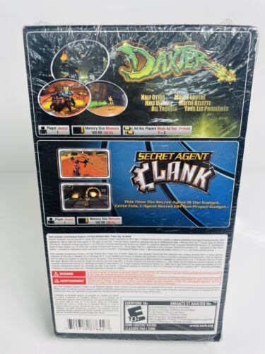 Umd Dual Pack Secret Agent Clank Daxter Sony Psp For Sale