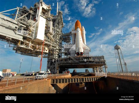 A Daylight View At Nasas Kennedy Space Center Launch Pad 39a Space