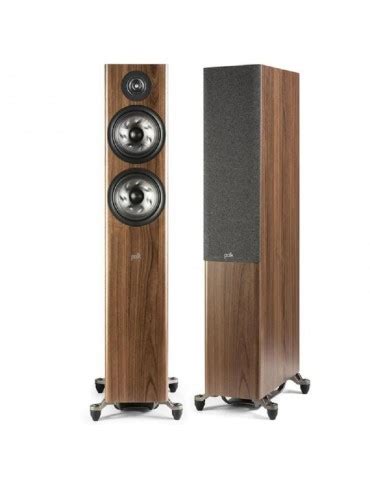 Coppia Diffusori Da Pavimento A 2 Vie Polk Audio Reserve R600 Walnut