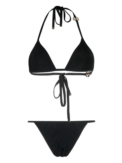 Dolce Gabbana Triangle Cup Bikini Set Farfetch