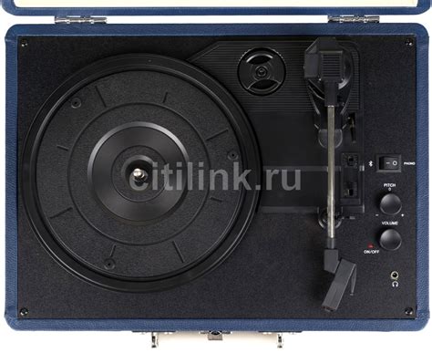 Виниловый проигрыватель CROSLEY Cruiser Deluxe, частично автоматический ...