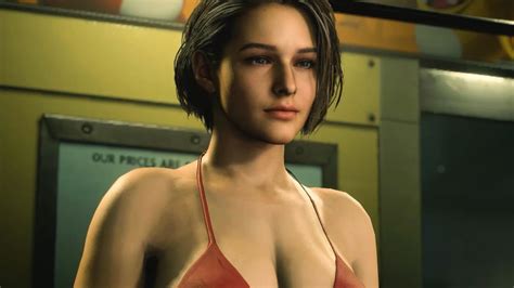 Resident Evil 3 Remake Jill With Hot Curvy Bikini YouTube