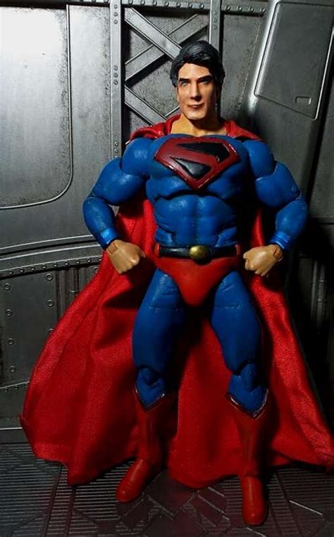 Brandon Routh Kingdom Come Superman Headsculpt Dc Multiverse Custom