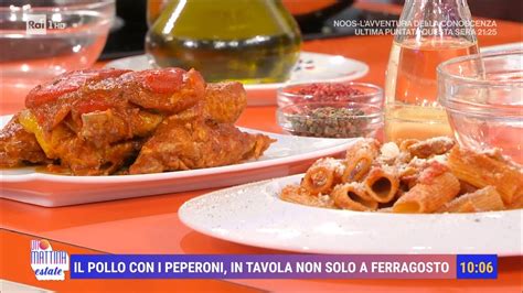 Le Ricette Di Sora Lella Amatriciana E Pollo Con I Peperoni