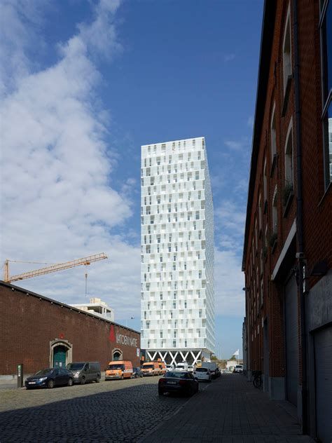 Wohnhochhaus Park Tower In Antwerpen Brandschutz Wohnbauten