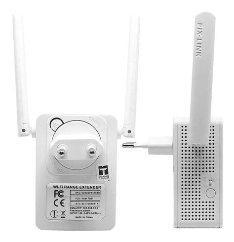 Repetidor Wifi 300 Mbps 2 Antenas Sinal Wireless Sem Fio R 53 99 Em