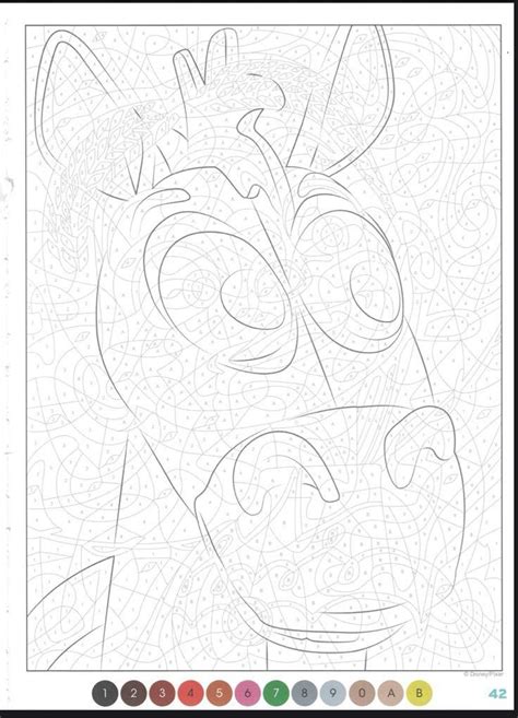 Coloring Page Cow S Face