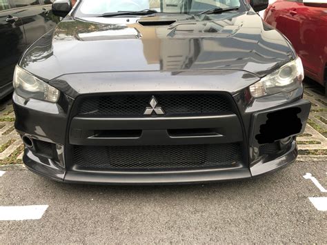 2008 2017 Mitsubishi Lancer Evo Style Front Bumper 52 Off