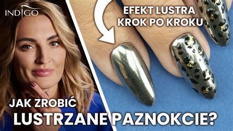 Lustrzane Paznokcie Hybrydowe Jak Zrobi Krok Po Kroku Efekt Lustra