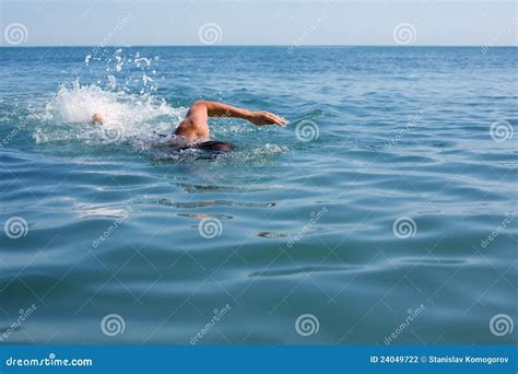 Swimmer floating crawl stock photo. Image of enjoy, speed - 24049722