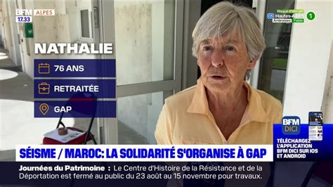 La solidarité s organise à Gap à la suite du séisme au Maroc