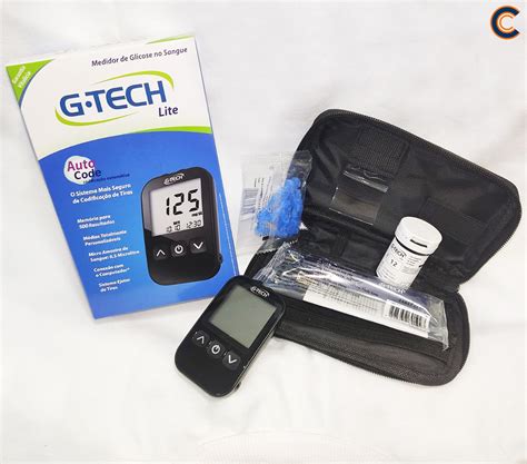 Kit Medidor De Glicose G Tech Escola Centena