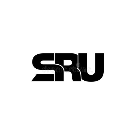 Letter SRU Simple Monogram Logo Icon Design. Stock Vector ...