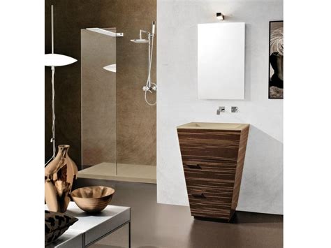 Mobile Lavabo Da Terra Singolo Con Cassetti Libeccio By Lasa Idea