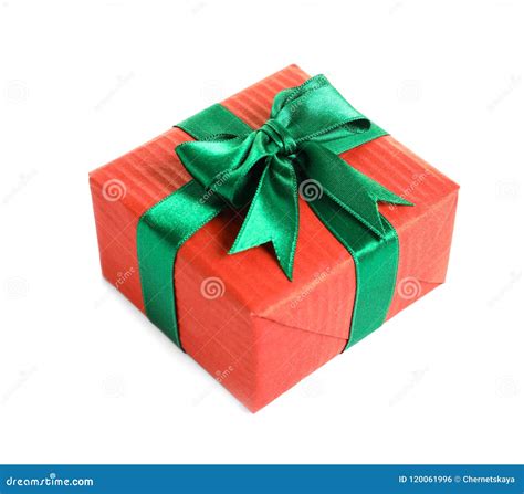 Beautifully Wrapped Gift Box Stock Photo - Image of handmade, event ...