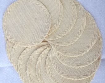 20 Reusable Organic Bamboo Cotton Facial Rounds Makeup Remover Pads In