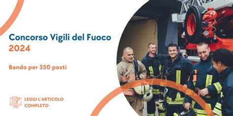 Concorso Vigili Del Fuoco Posti