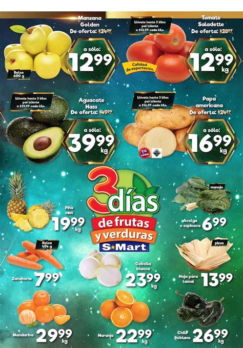 Ofertas SMart Frutas Y Verduras Del 31 De Enero Al 2 De Febrero 2023