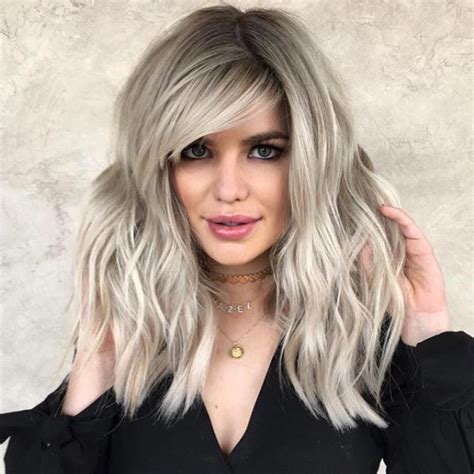 30 Best Mid Length Blonde Hairstyles To Show Your Stylist Long Hair