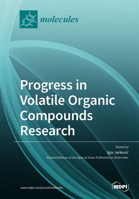 Progress In Volatile Organic Compounds Research Mdpi Books