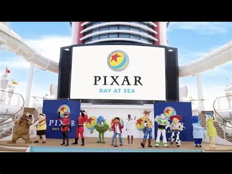 Pixar Day At Sea Debuts Disney Cruise Line Youtube